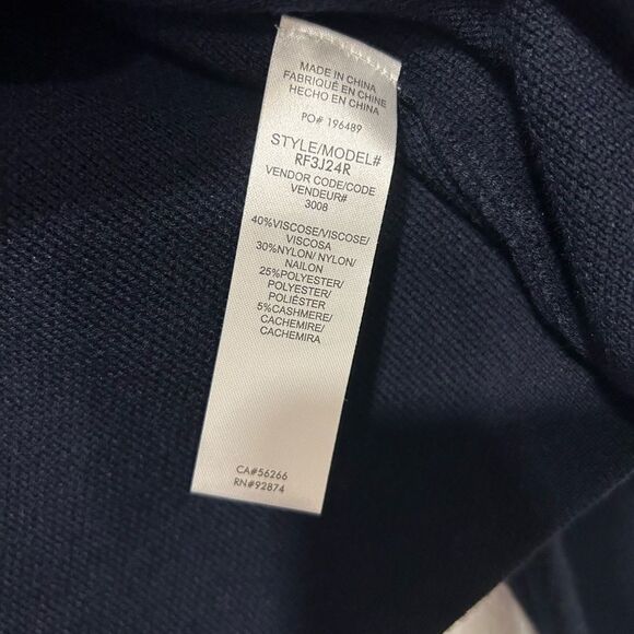 SPLENDID Estelle Cashblend Shrunken Coatigan Jacket Navy - Picture 6 of 6